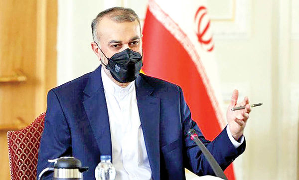 رایزنی تلفنی وزرای خارجه ایران (IRAN) و عمان / نگرانی امیرعبداللهیان از تشدید خشونت در افغانستان