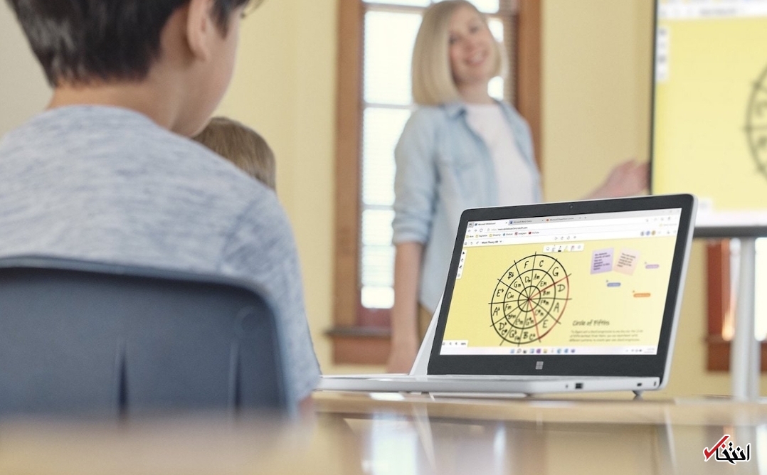 لپ تاپ جدید مایکروسافت ویژه دانش آموزان+تصاویر