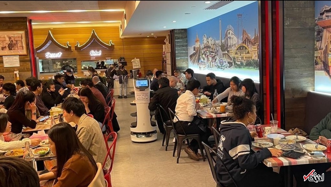 وقتی ربات‌ها رستوران داری می‌کنند!