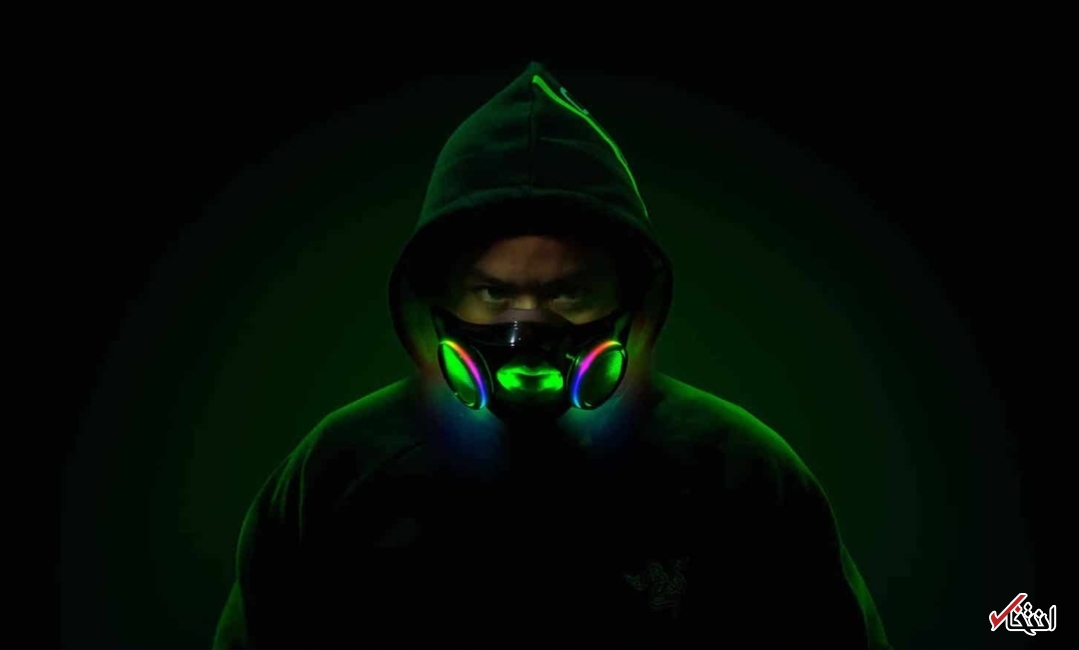 ماسک هوشمند تصفیه هوای ریزر با قدرتی ۳ برابر ماسک‌های معمولی+تصاویر