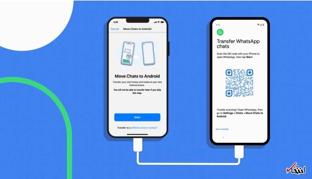 امکان انتقال تاریخچه واتس اپ از آیفون به انواع گوشی‌ها فعال شد