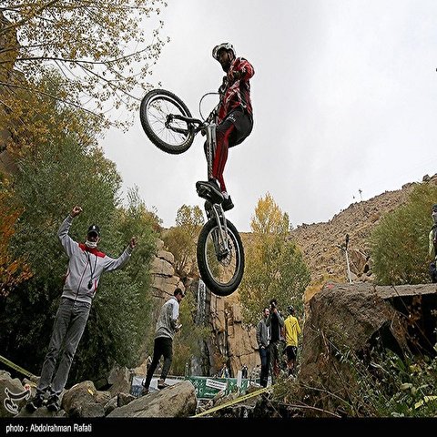 تصاویر: مسابقات دوچرخه سواری تریال قهرمانی کشور در همدان