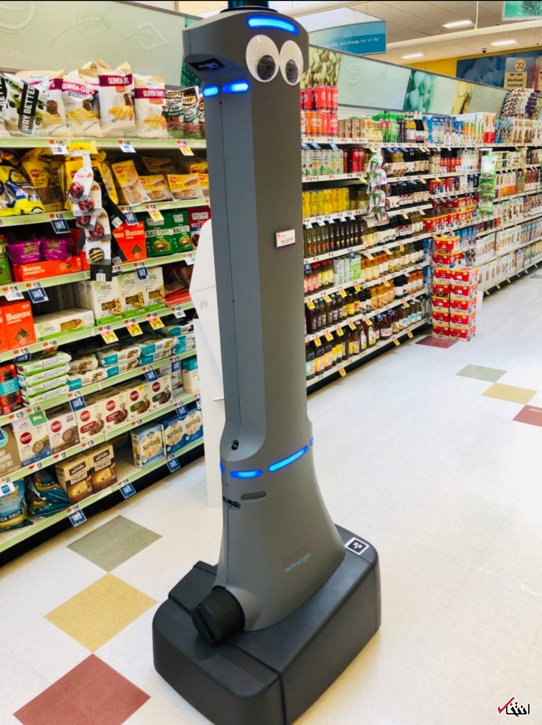 استقبال از ربات‌های ویژه اسکن در فروشگاه‌ها