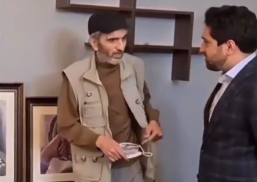 دیدار احمد مسعود با محمدحسین جعفریان