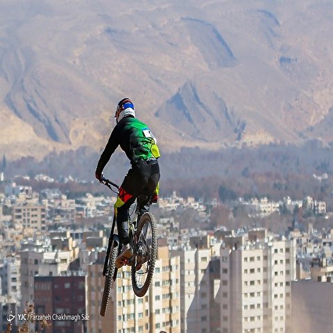 تصاویر: لیگ برتر دوچرخه سواری کشور - شیراز
