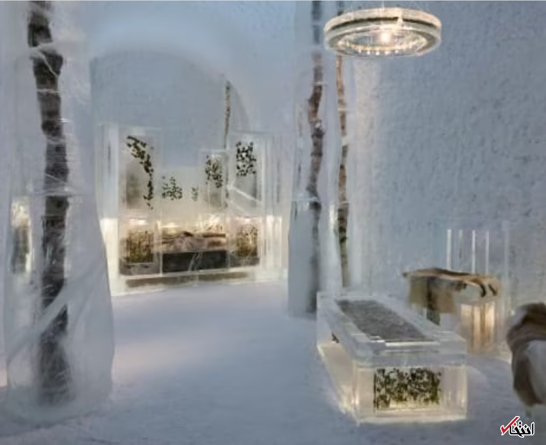 اقامت در هتل یخی با جادوی عطر گیاهان معطر+تصاویر
