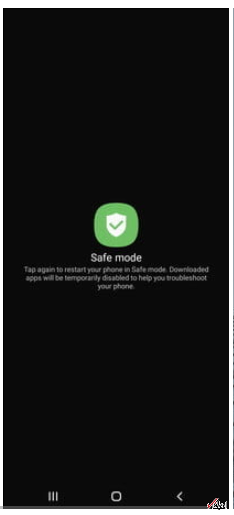 چگونه  safe mod را در گوشی اندرویدی روشن و خاموش کنم؟