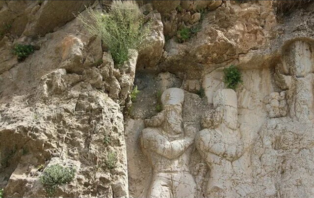 تعرض به سنگ&zwnj;نگاره ساسانی به خاطر گنج