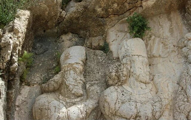 تعرض به سنگ&zwnj;نگاره ساسانی به خاطر گنج