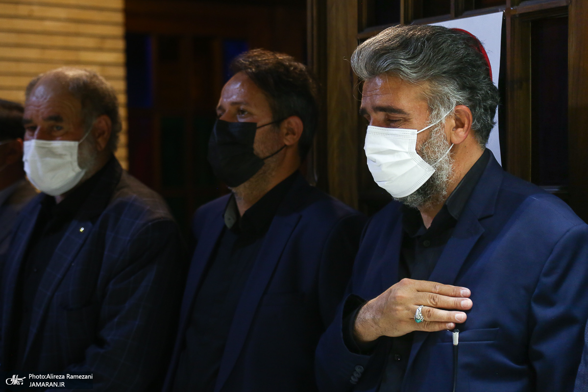 تصاویر: مراسم بزرگداشت مرحوم حسین عبداللهی در مسجد نور تهران