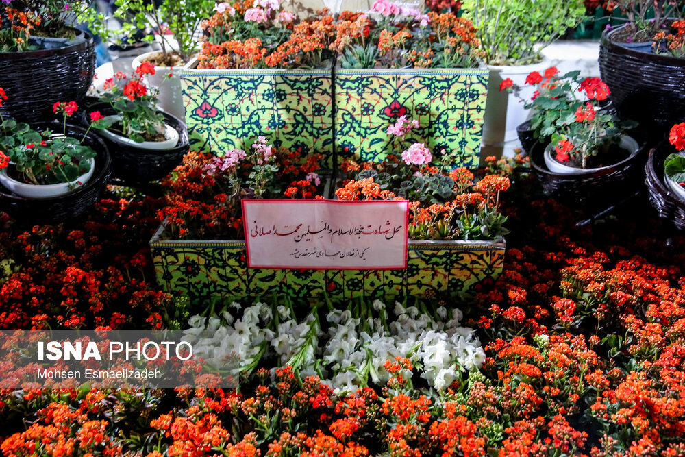 تصاویر: وداع با پیکر شهید حجت‌الاسلام محمد اصلانی در حرم رضوی