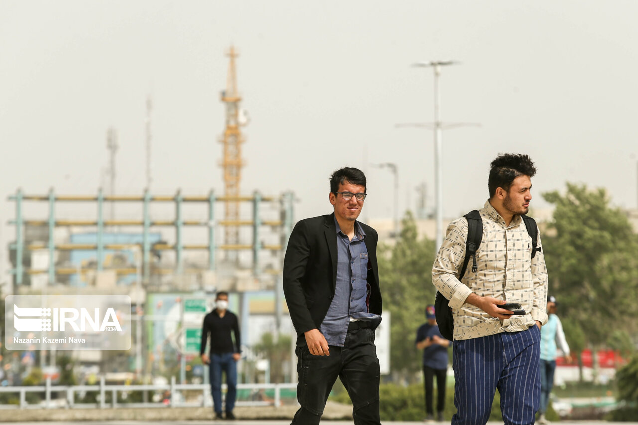 تصاویر: تهران؛ وضعیت نارنجی!