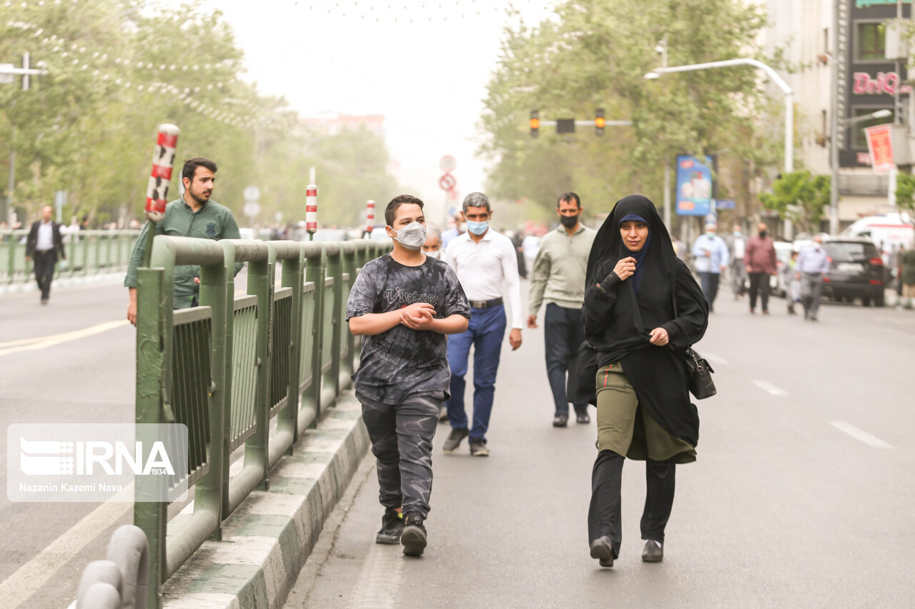 تصاویر: تهران؛ وضعیت نارنجی!