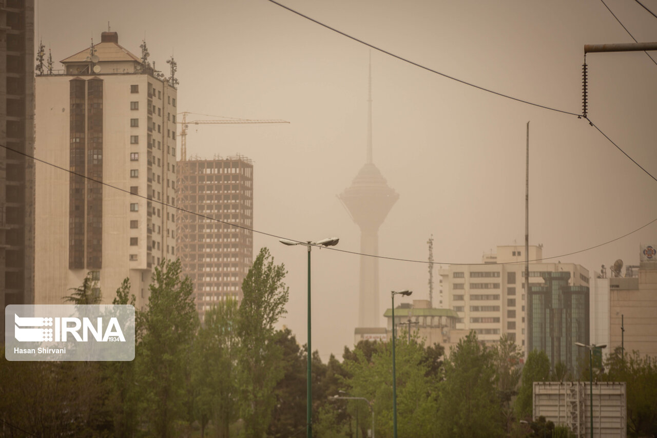 تصاویر: تهران؛ وضعیت نارنجی!