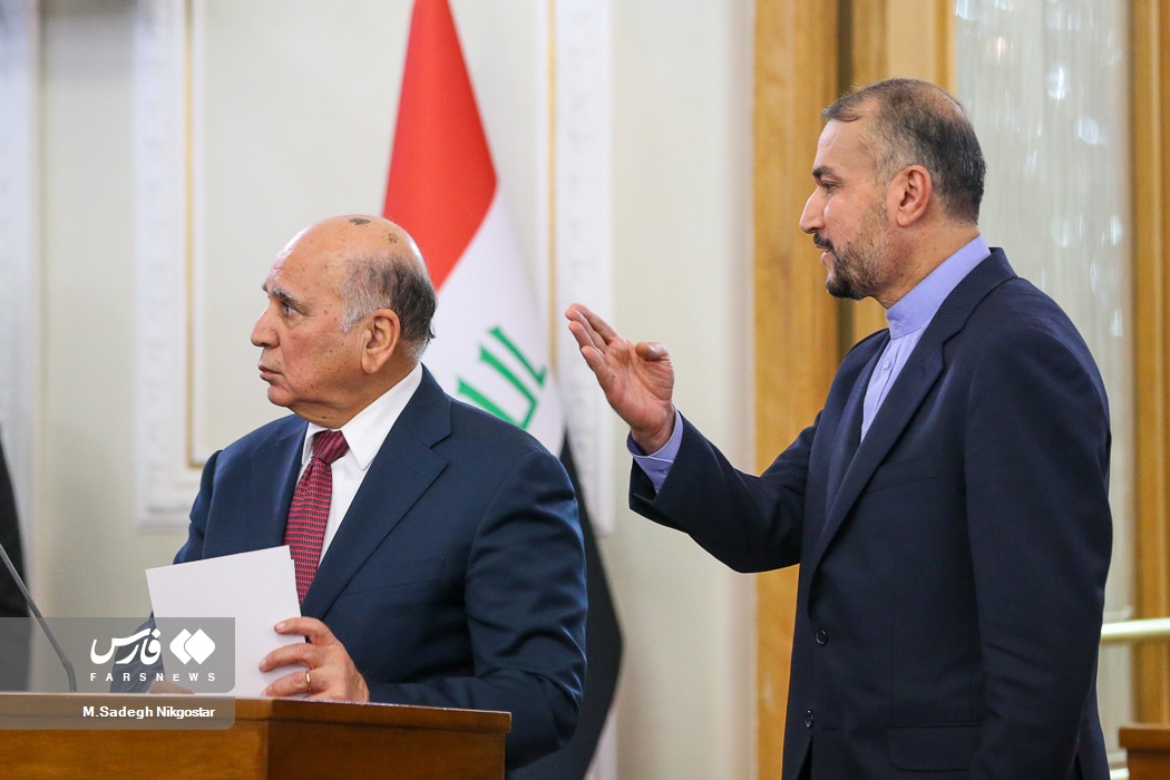 تصاویر: دیدار وزیر خارجه عراق با امیرعبداللهیان