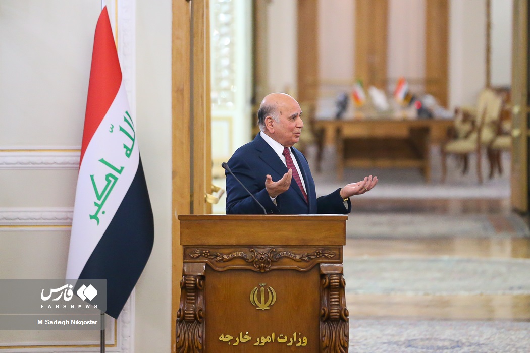 تصاویر: دیدار وزیر خارجه عراق با امیرعبداللهیان