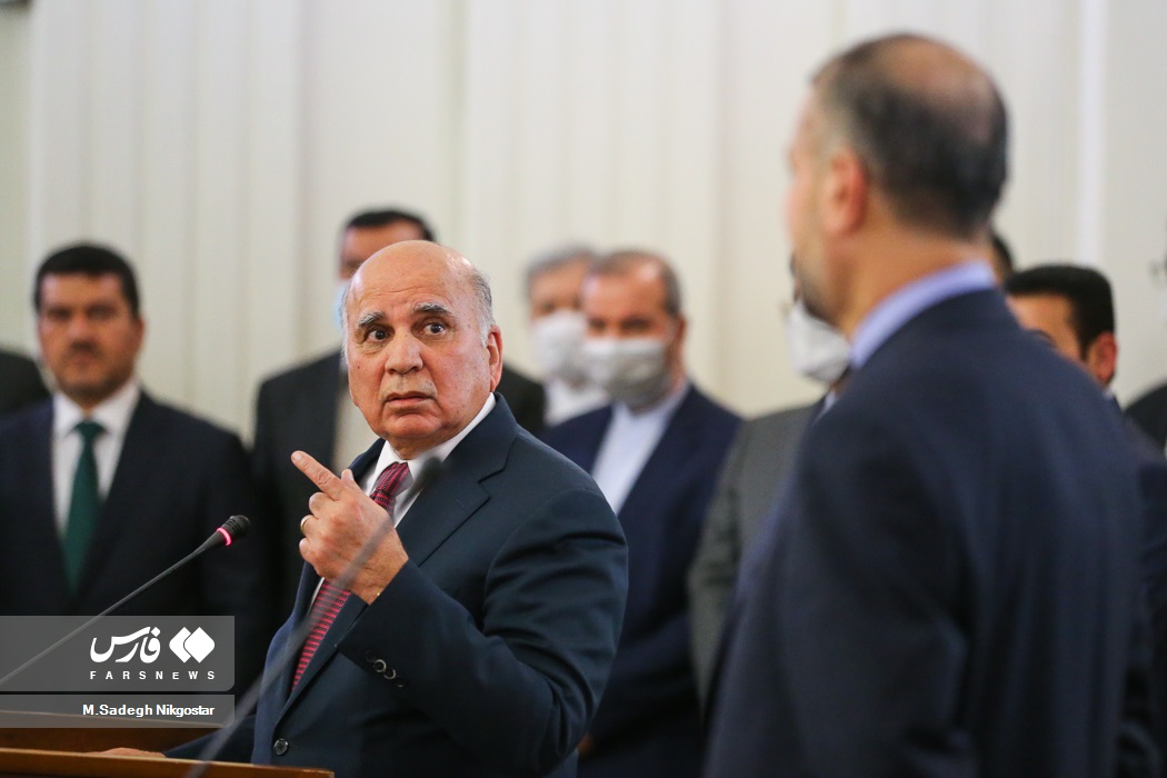 تصاویر: دیدار وزیر خارجه عراق با امیرعبداللهیان