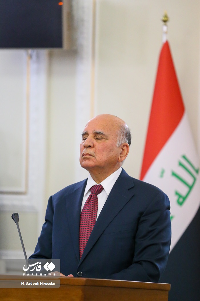 تصاویر: دیدار وزیر خارجه عراق با امیرعبداللهیان