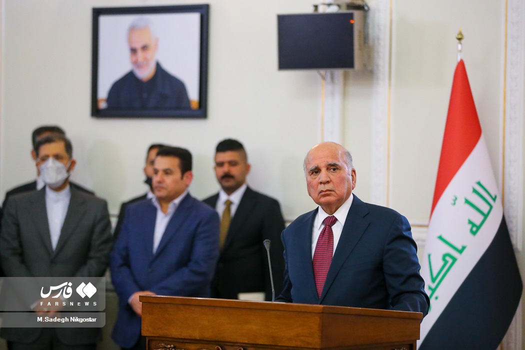 تصاویر: دیدار وزیر خارجه عراق با امیرعبداللهیان