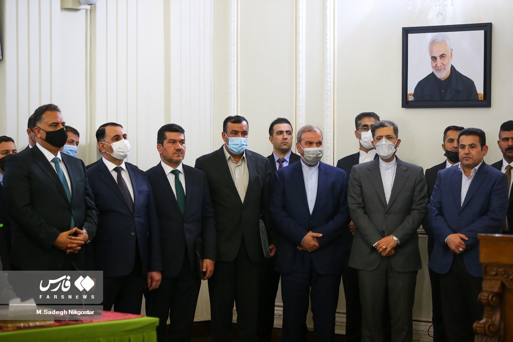 تصاویر: دیدار وزیر خارجه عراق با امیرعبداللهیان