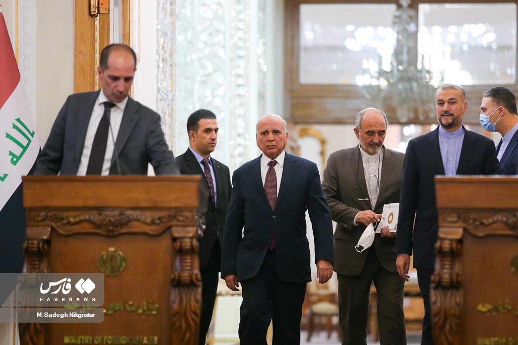 تصاویر: دیدار وزیر خارجه عراق با امیرعبداللهیان