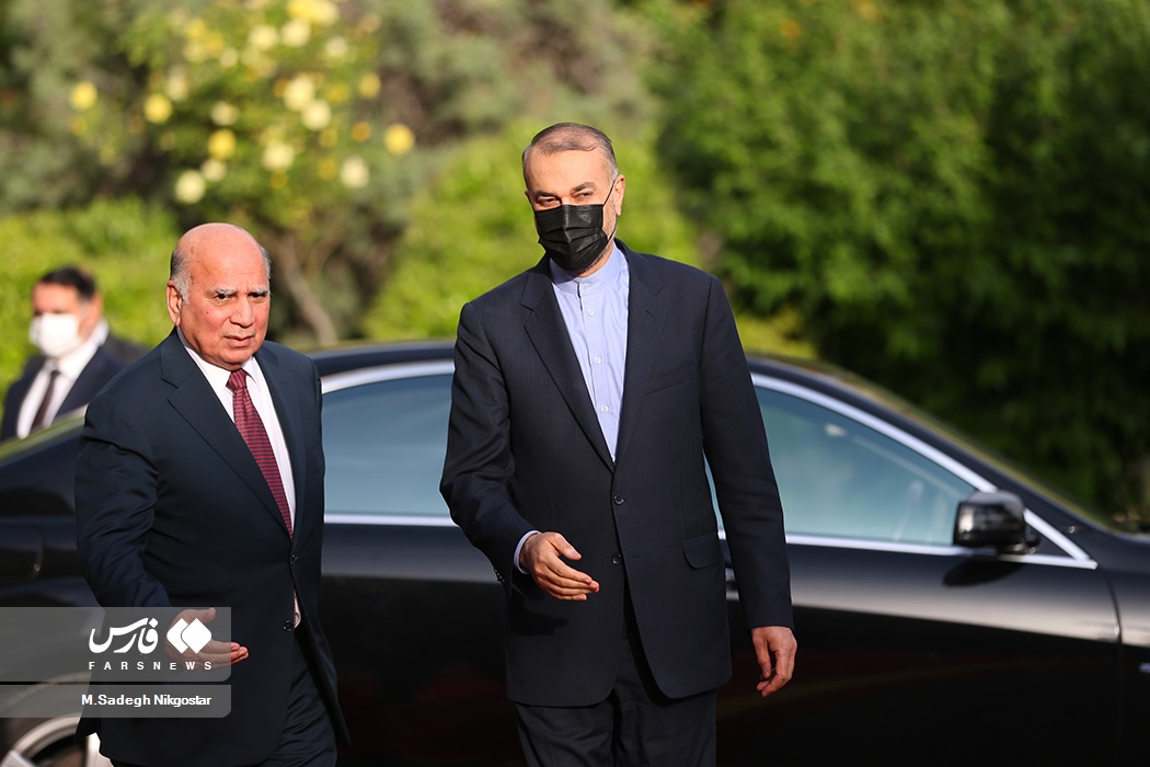 تصاویر: دیدار وزیر خارجه عراق با امیرعبداللهیان