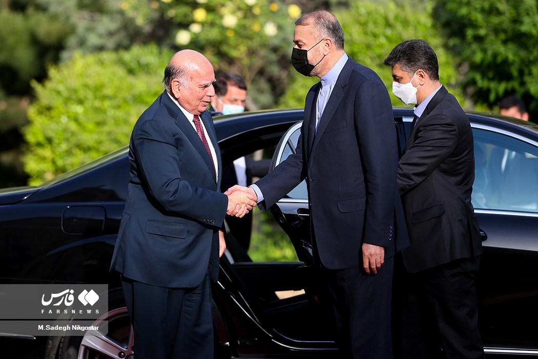 تصاویر: دیدار وزیر خارجه عراق با امیرعبداللهیان