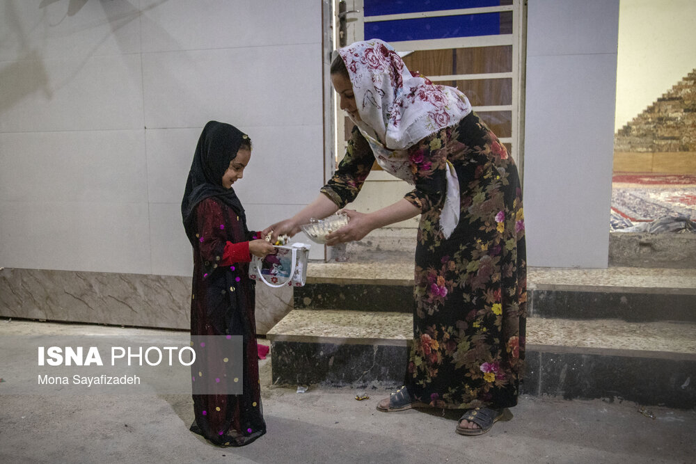 تصاویر: آیین سنتی «گرگیعان» در اهواز