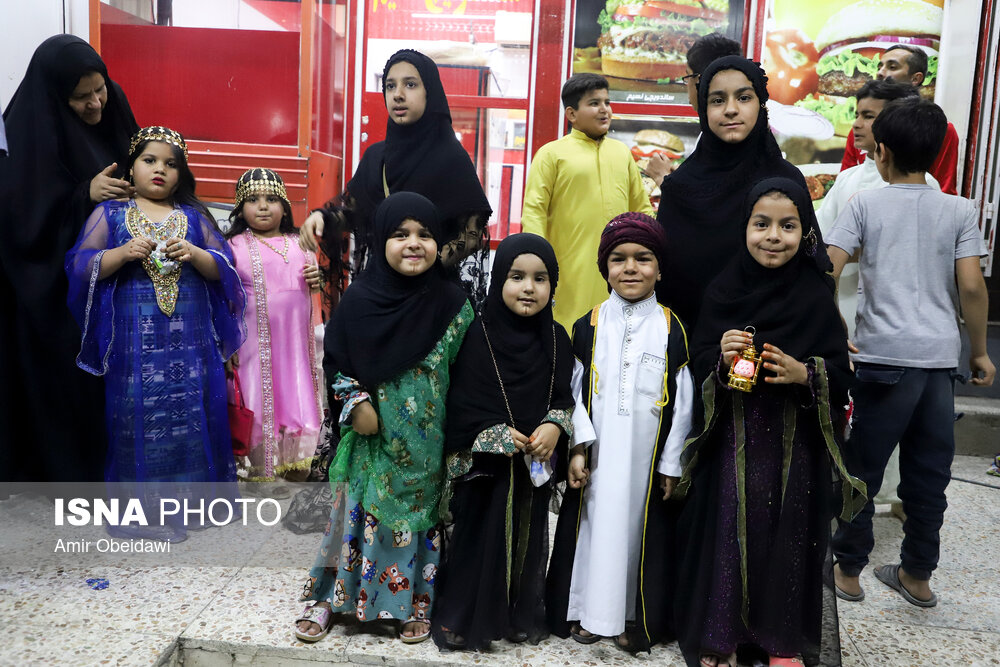 تصاویر: آیین سنتی «گرگیعان» در اهواز