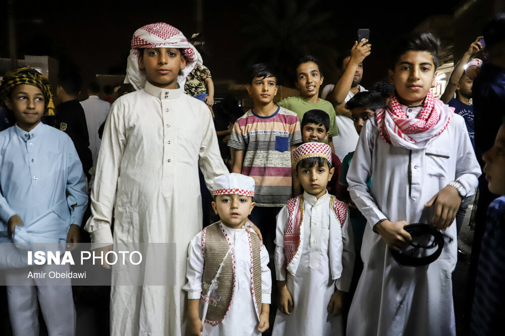 تصاویر: آیین سنتی «گرگیعان» در اهواز