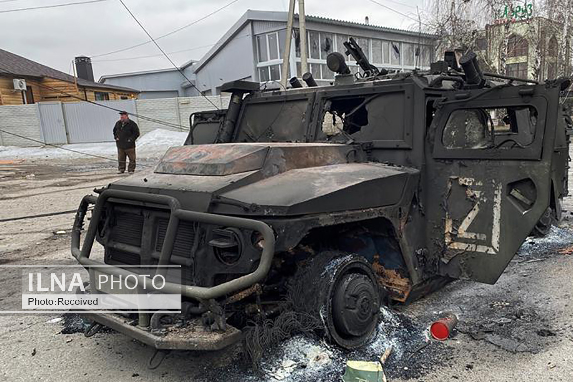 تصاویر: تانک&zwnj;های نابود شده روسیه در حمله به اوکراین
