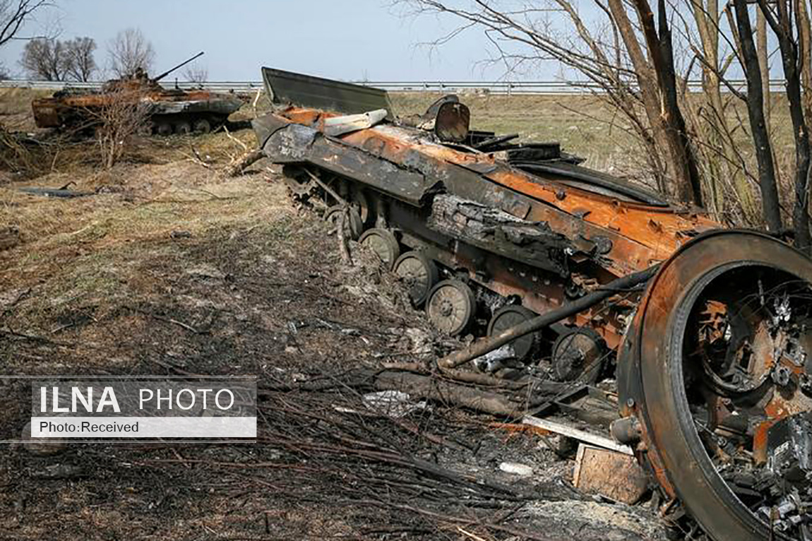 تصاویر: تانک&zwnj;های نابود شده روسیه در حمله به اوکراین