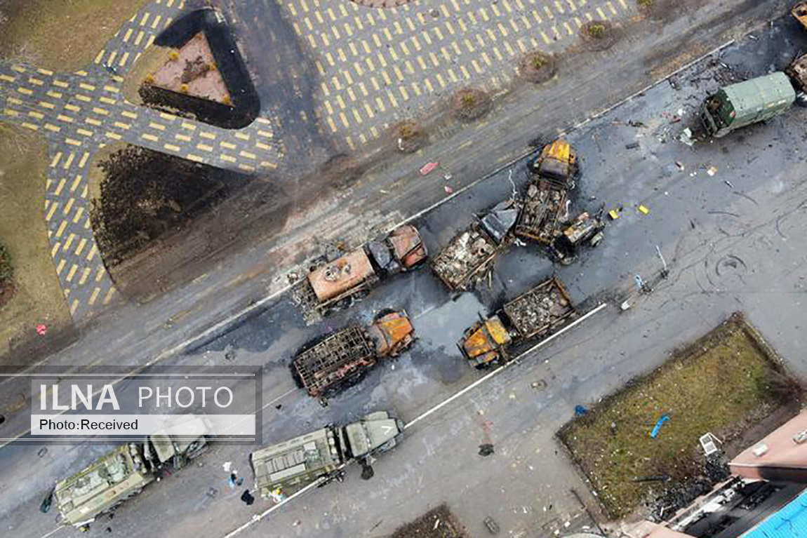 تصاویر: تانک&zwnj;های نابود شده روسیه در حمله به اوکراین