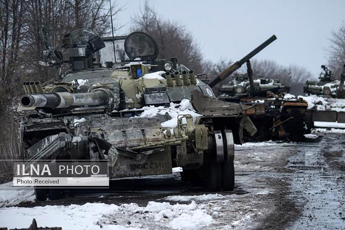 تصاویر: تانک&zwnj;های نابود شده روسیه در حمله به اوکراین