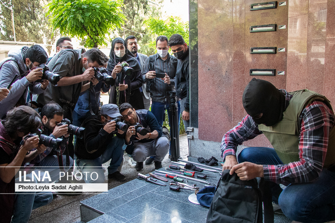تصاویر: بازسازی صحنه درگیری مسلحانه در میرداماد