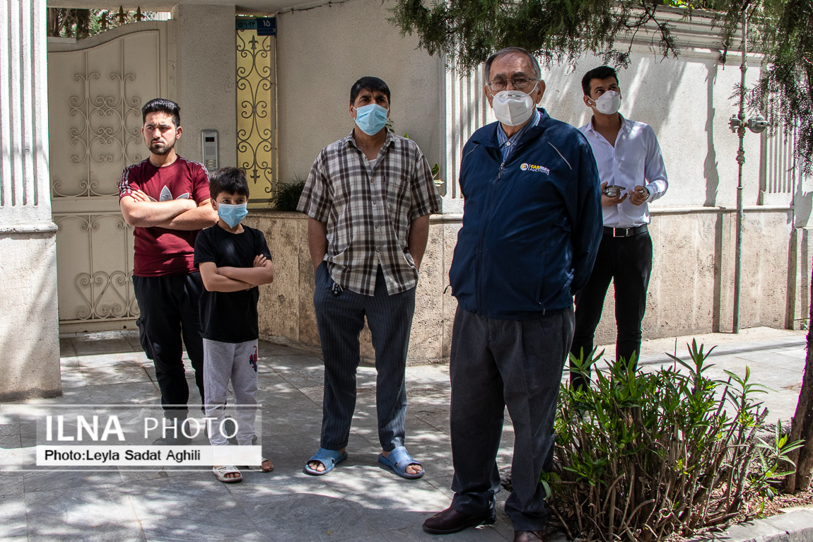 تصاویر: بازسازی صحنه درگیری مسلحانه در میرداماد