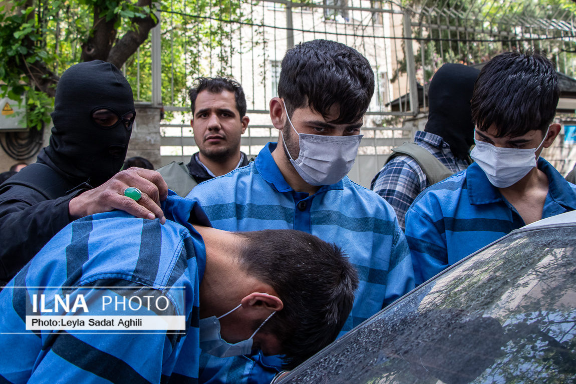 تصاویر: بازسازی صحنه درگیری مسلحانه در میرداماد