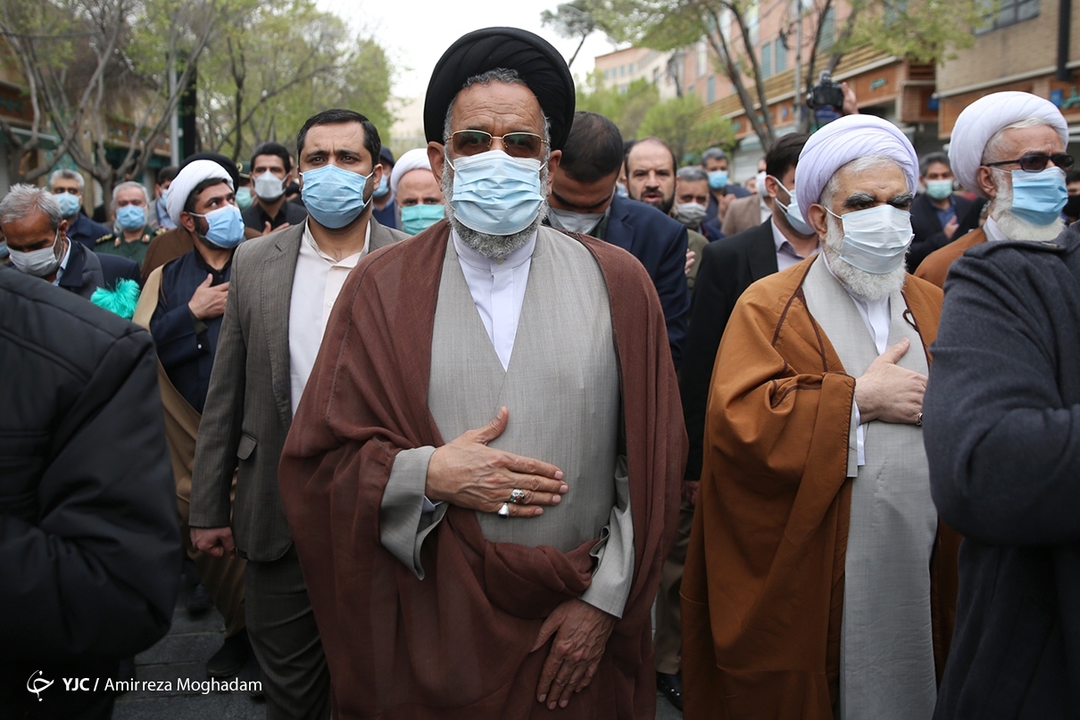 تصاویر: تشییع پیکر آیت الله ری شهری