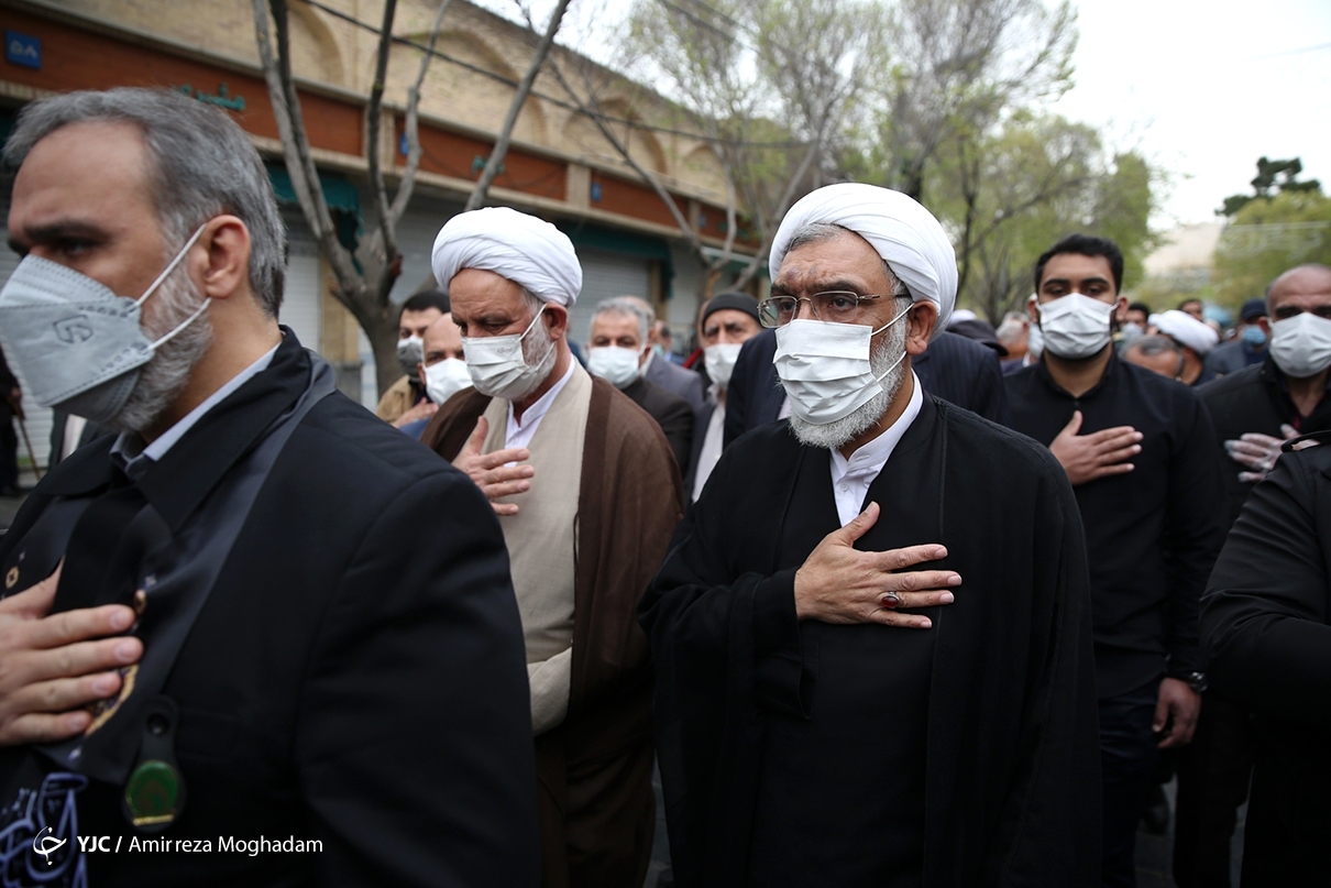 تصاویر: تشییع پیکر آیت الله ری شهری