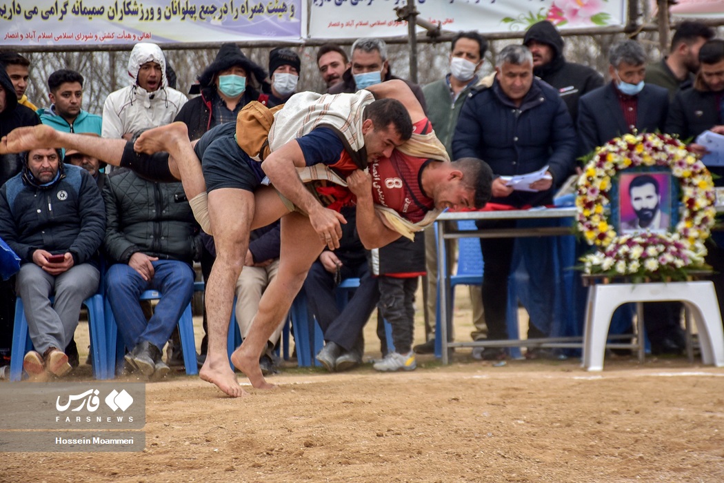 تصاویر: مسابقات کشتی باچوخه