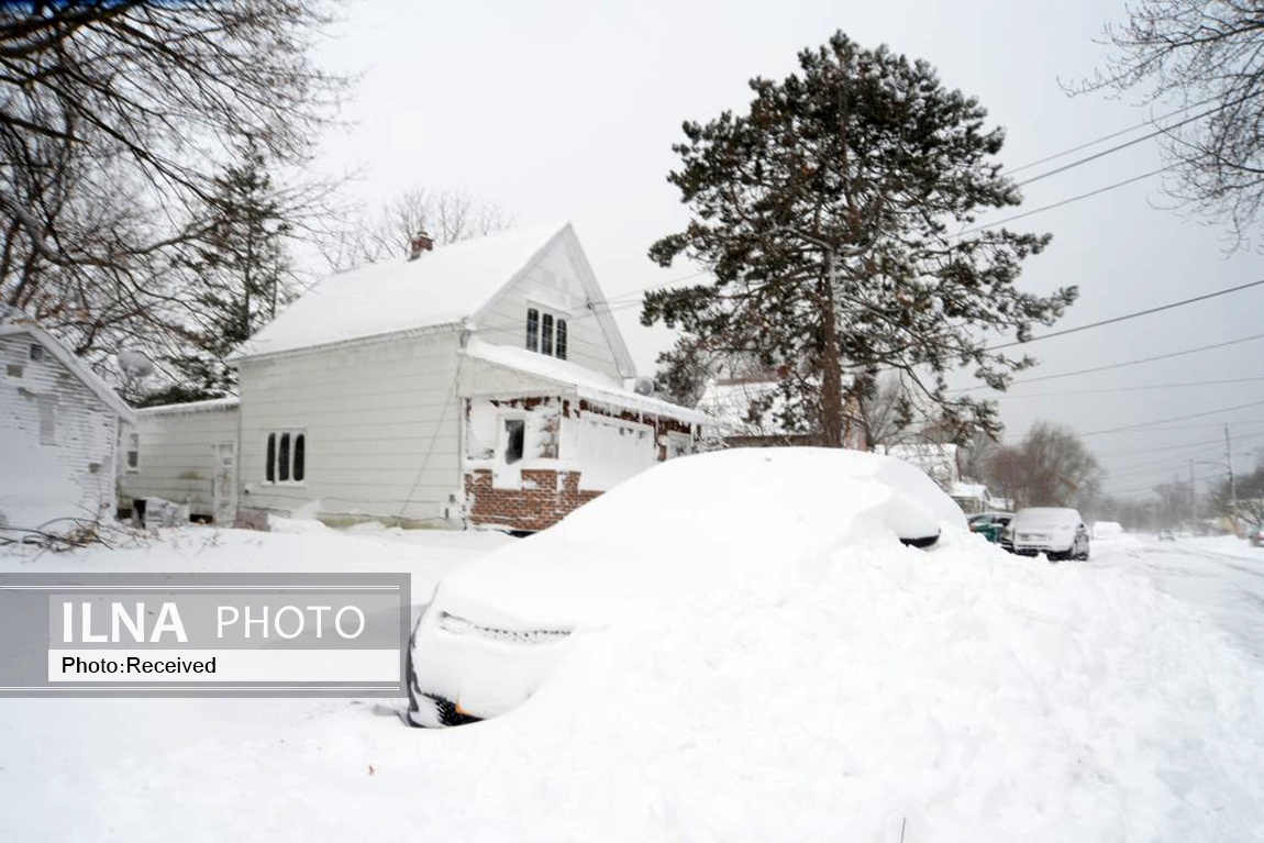 تصاویر: کولاک و یخبندان در آمریکا، کانادا و ژاپن