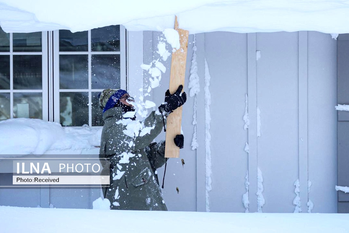 تصاویر: کولاک و یخبندان در آمریکا، کانادا و ژاپن