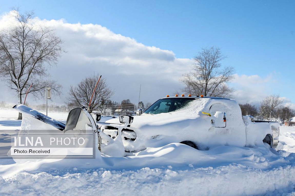 تصاویر: کولاک و یخبندان در آمریکا، کانادا و ژاپن