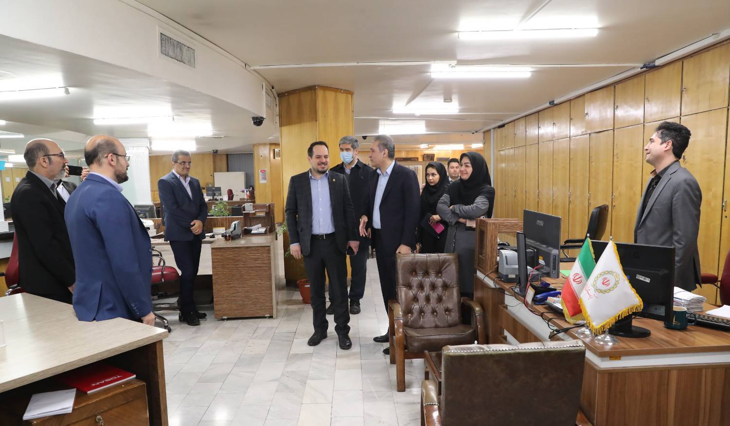 گام نخست هوشمندسازی شعب با کاهش زمان انتظار مراجعات حضوری از طریق سامانه نوبت دهی بله گام نخست هوشمندسازی شعب با کاهش زمان انتظار مراجعات حضوری از طریق سامانه نوبت دهی بله