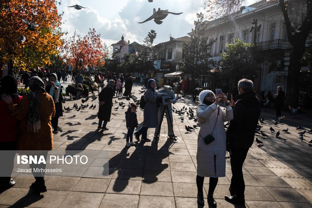 تصاویر: تندیس‌های مفاخر گیلان در رشت