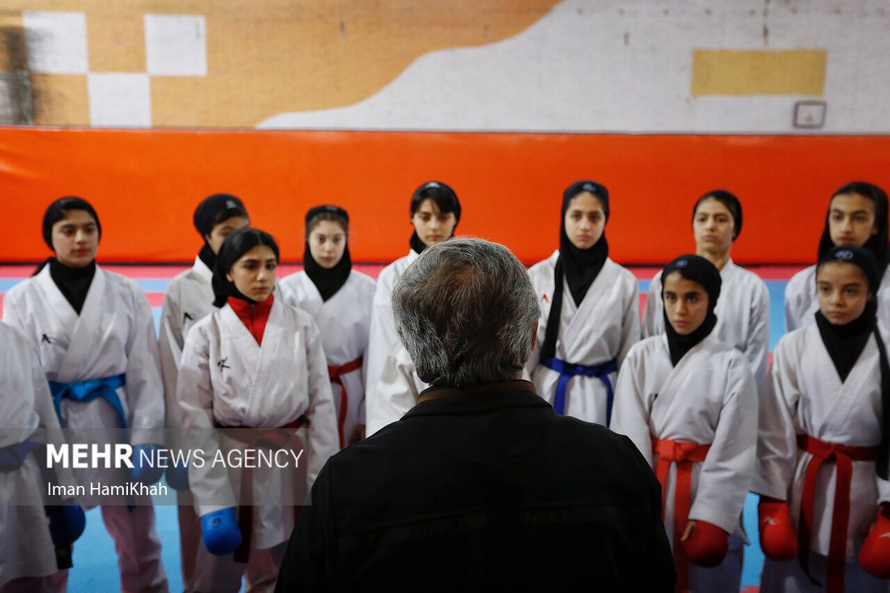 تصاویر: اردوی تیم ملی کاراته دختران در همدان