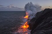 ویدیو /  لحظه هولناک فوران آتشفشان کیلاویا در هاوایی
