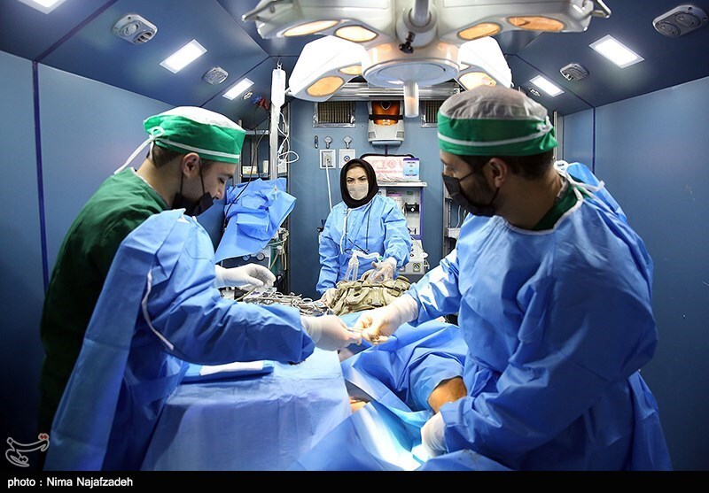 تصاویر: رزمایش تخصصی بین بیمارستانی شهید شوشتری