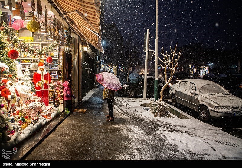 تصاویر: تهران برفی
