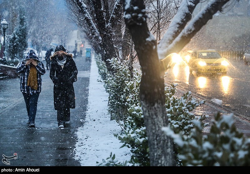 تصاویر: تهران برفی